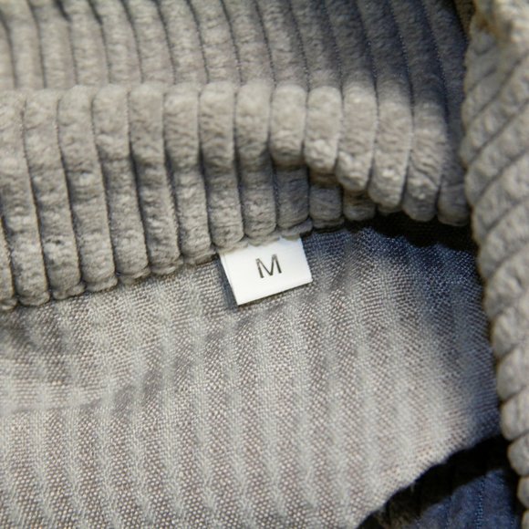 Dqbeng Women's Fashion Cropped Corduroy Jacket Shacket Shirt Tops- Medium - Picture 3 of 3